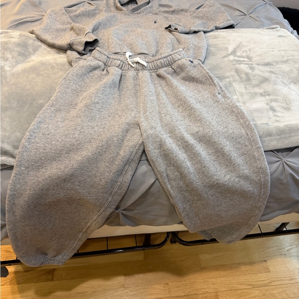 Polo by Ralph Lauren Gray Track Jogger Sweatpants